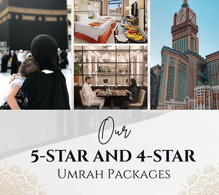 Comparing 5-star vs 4-star Umrah amenities and accommodations