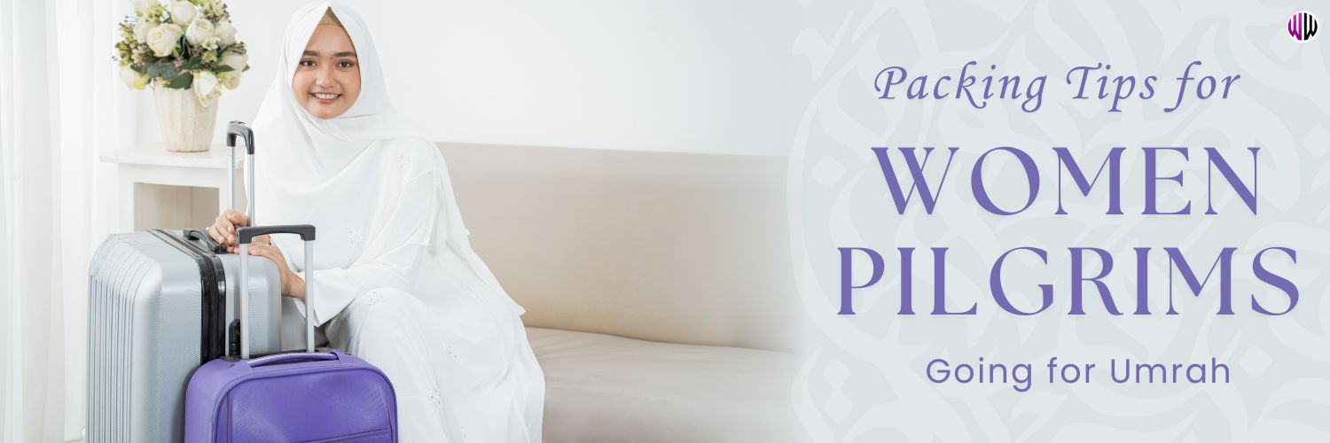 Umrah packing list for ladies with travel essentials from India
