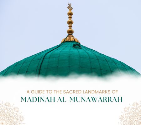 Sacred Islamic landmarks near Masjid Nabawi