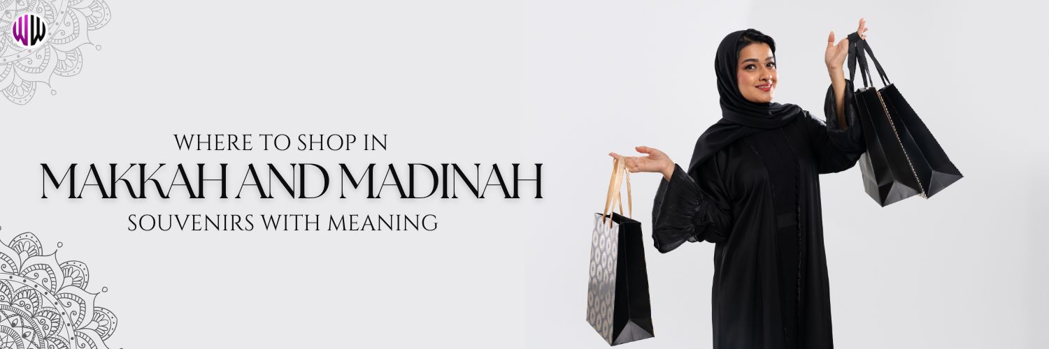 Shopping guide for meaningful Islamic souvenirs in Makkah and Madinah near the Holy Mosques